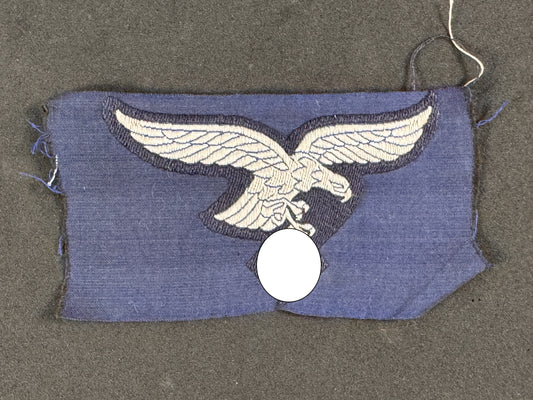 Photo 1 of WW2 German Luftwaffe BeVo Weave Uniform Breast Eagle - collectible militaria item