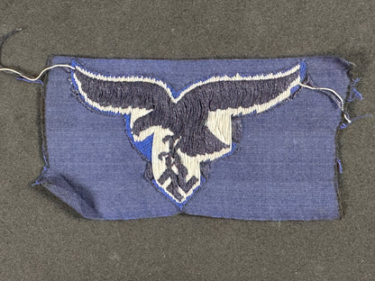 Photo 3 of WW2 German Luftwaffe BeVo Weave Uniform Breast Eagle - collectible militaria item