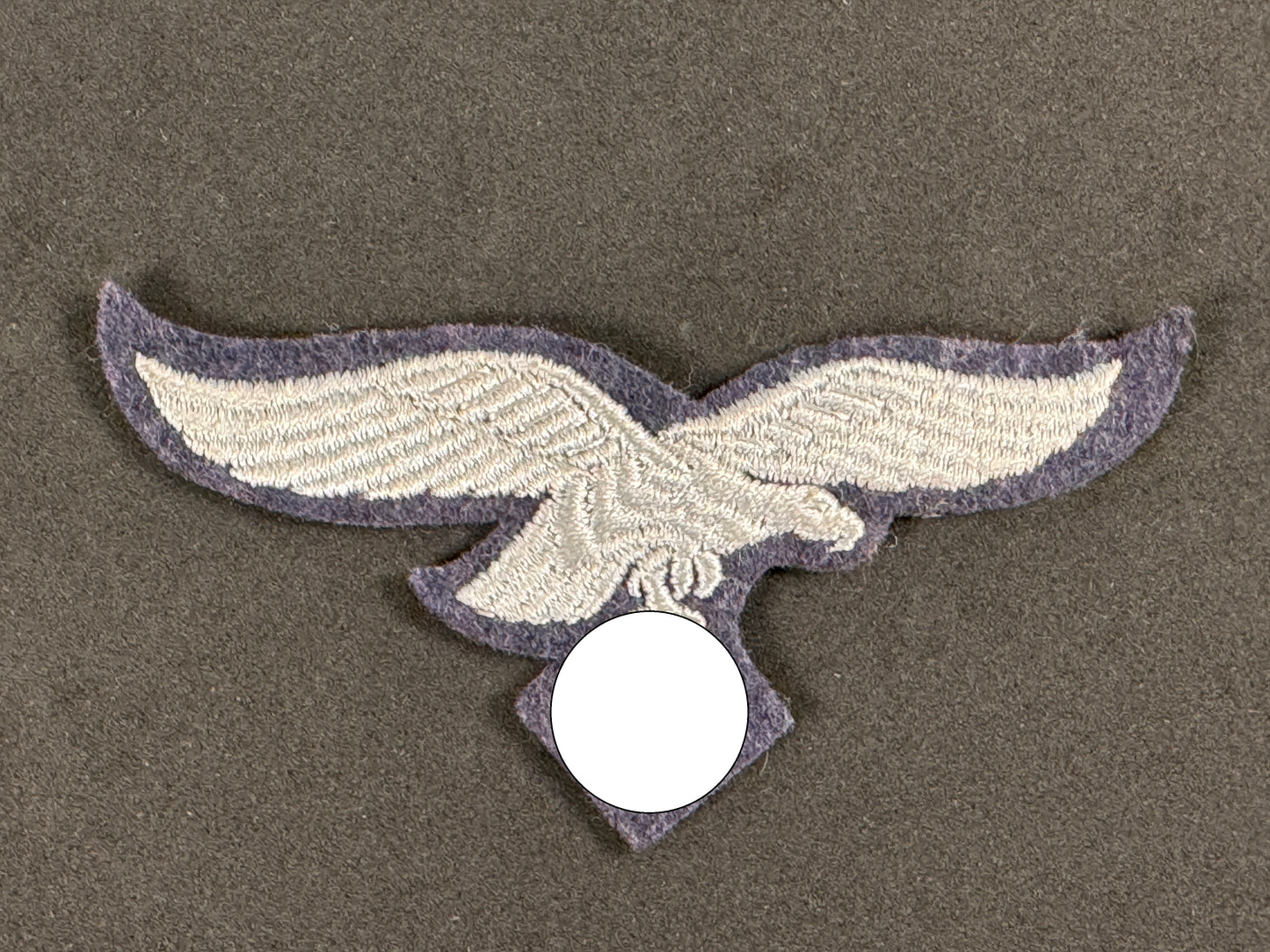 Photo 1 of WW2 German Luftwaffe Uniform Breast Eagle - collectible militaria item
