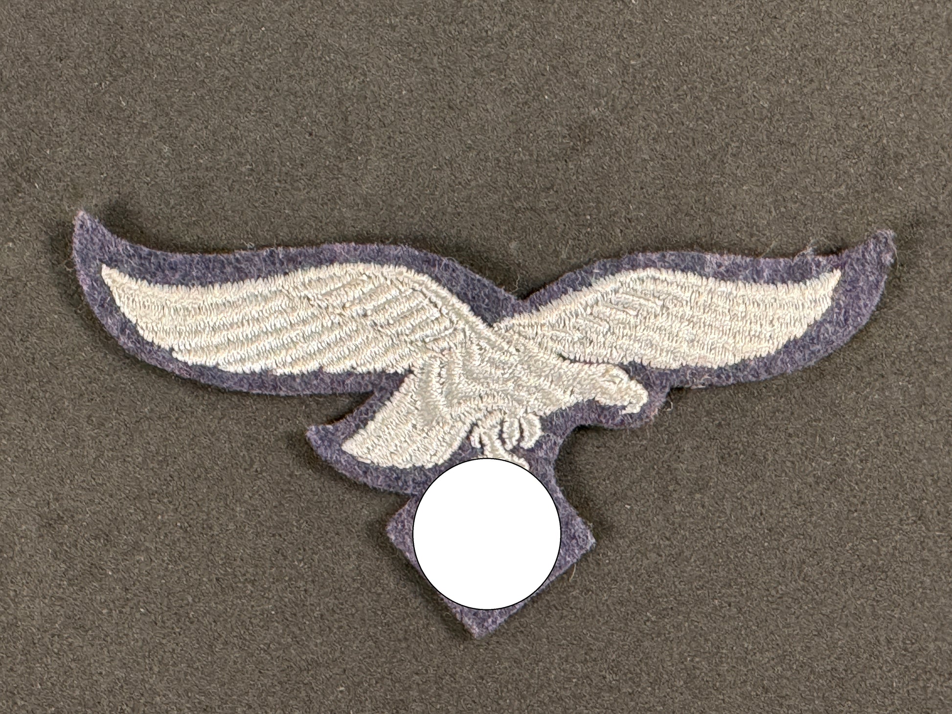 Photo 1 of WW2 German Luftwaffe Uniform Breast Eagle - collectible militaria item