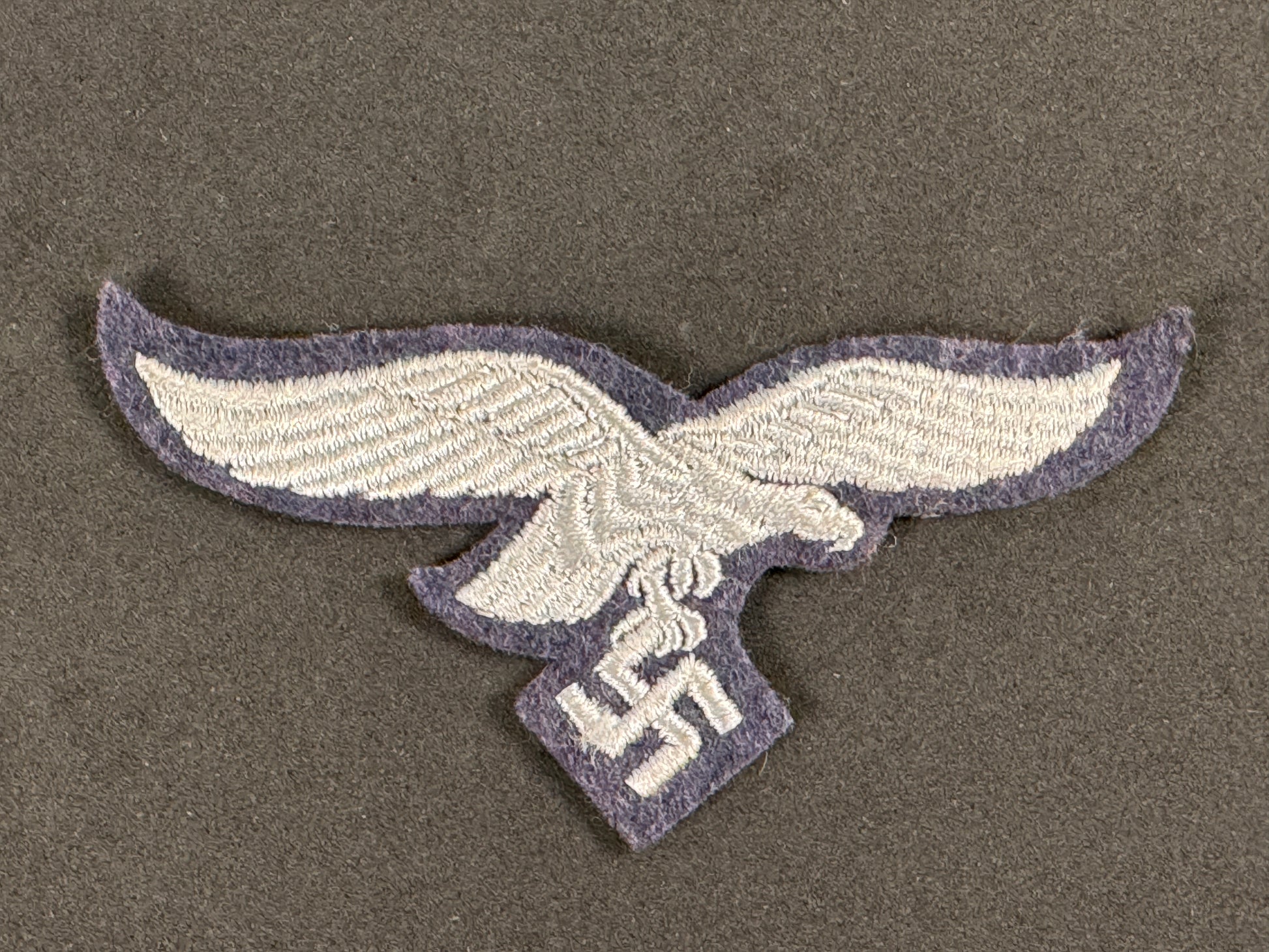 Photo 2 of WW2 German Luftwaffe Uniform Breast Eagle - collectible militaria item