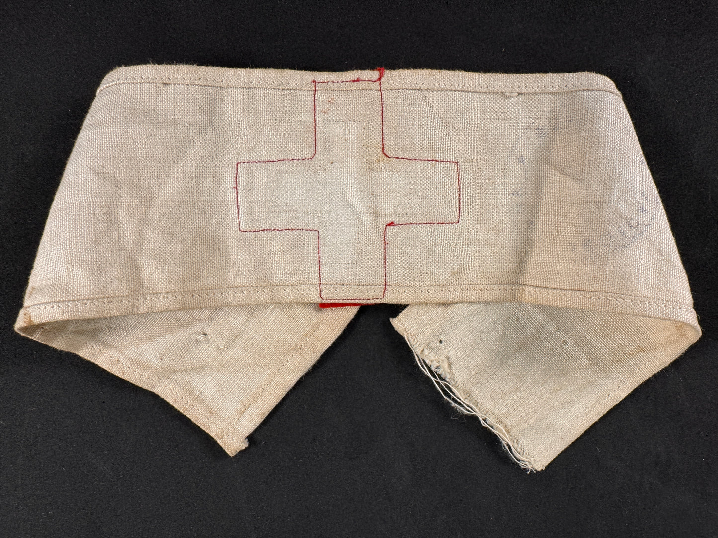 Photo 4 of WW2 British Army Medical Service Red Cross Armband - collectible militaria item