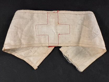Photo 4 of WW2 British Army Medical Service Red Cross Armband - collectible militaria item