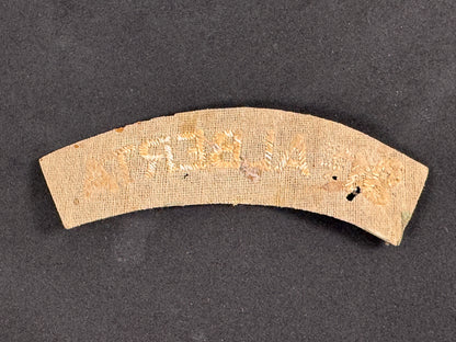 Photo 3 of Rare WW1 Canadian Army CEF 31st Alberta Cloth Shoulder Title - collectible militaria item