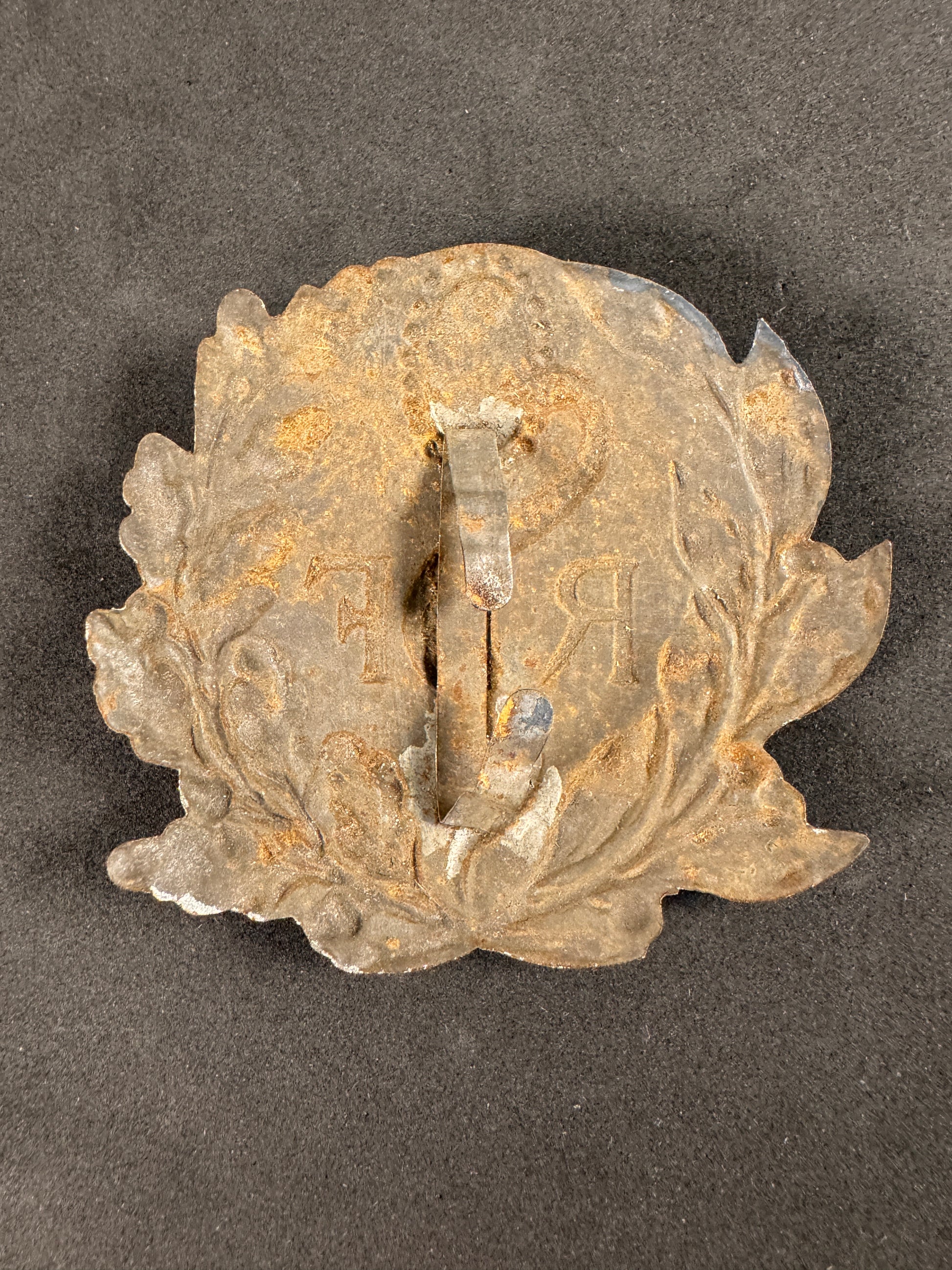 Photo 2 of WW1 French Army Medical Branch Adrian Helmet Badge - collectible militaria item