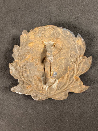 Photo 2 of WW1 French Army Medical Branch Adrian Helmet Badge - collectible militaria item