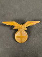 Photo 1 of WW2 Norwegian Nasjonal Samling Cap Eagle Badge - NS Quisling Era Insignia - collectible militaria item