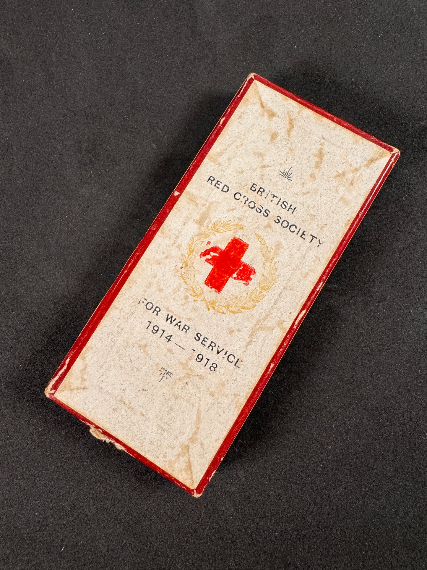 Photo 3 of WW1 British Red Cross Society War Service Medal in Case - J.R. Gaunt - collectible militaria item