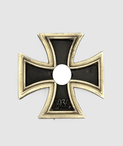 WW2 German Iron Cross 1st Class – Maker Marked “65” (Klein & Quenzer)