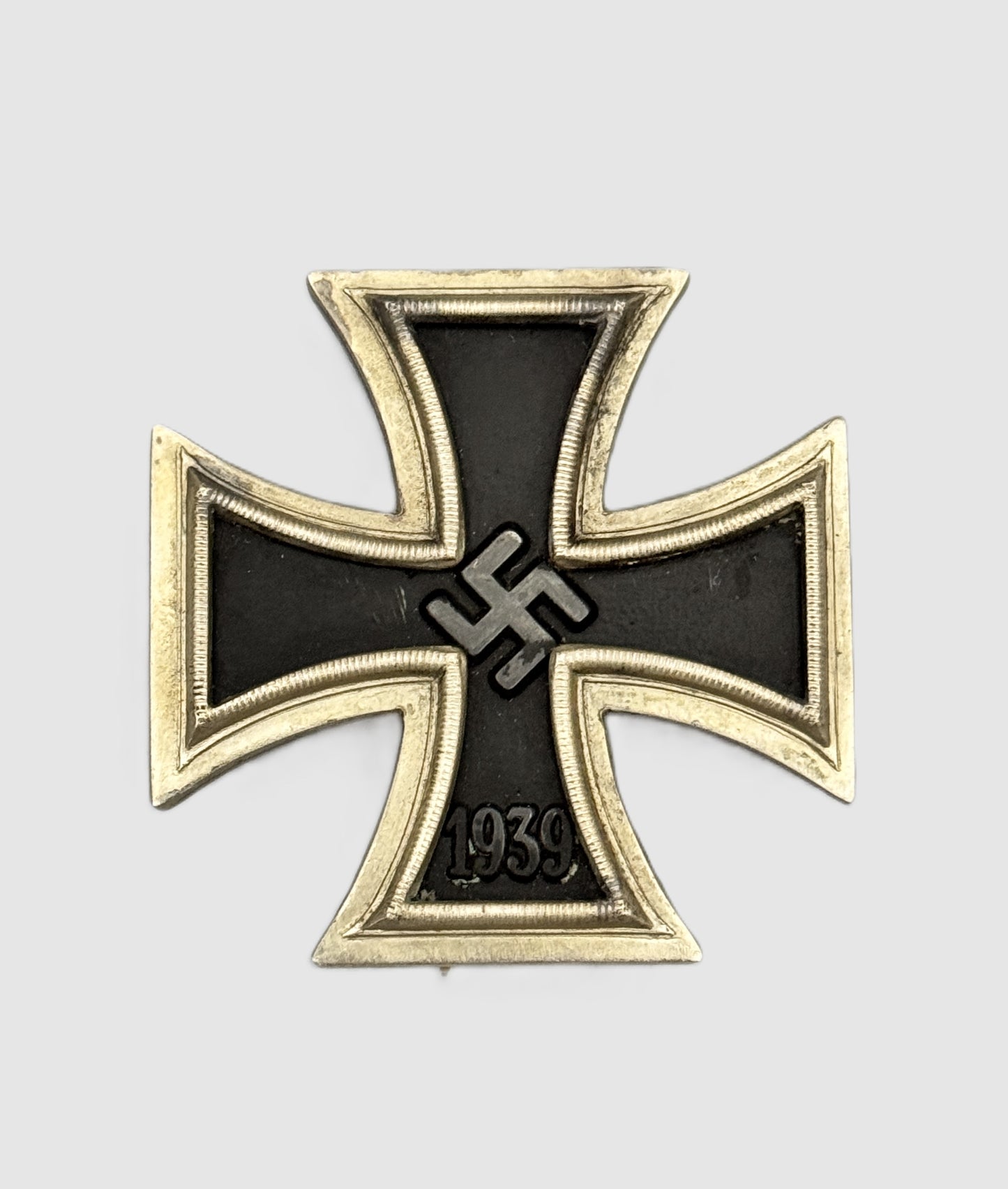 WW2 German Iron Cross 1st Class – Maker Marked “65” (Klein & Quenzer)
