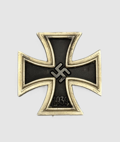 WW2 German Iron Cross 1st Class – Maker Marked “65” (Klein & Quenzer)