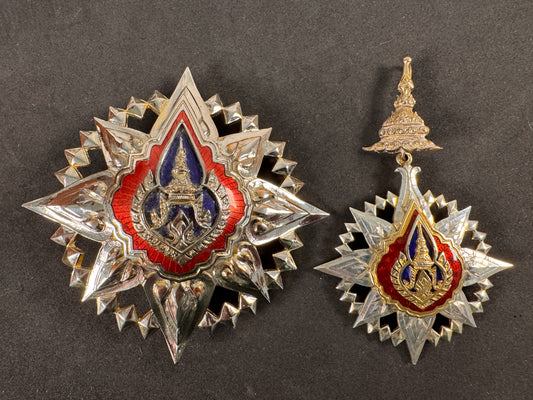 Photo 1 of Thailand - The Most Noble Order of the Crown of Thailand, 2nd Class - collectible militaria item