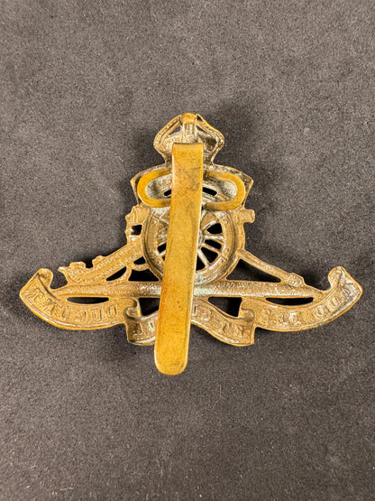 WW1 British Army Royal Artillery Cap Badge