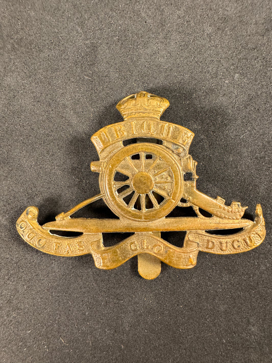 WW1 British Cap Badge of The Royal Artillery