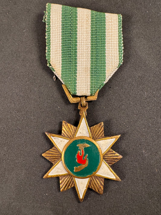Photo 1 of Vietnam War - Republic of Vietnam “Chien-Dich Boi-Tinh” Campaign Medal - collectible militaria item