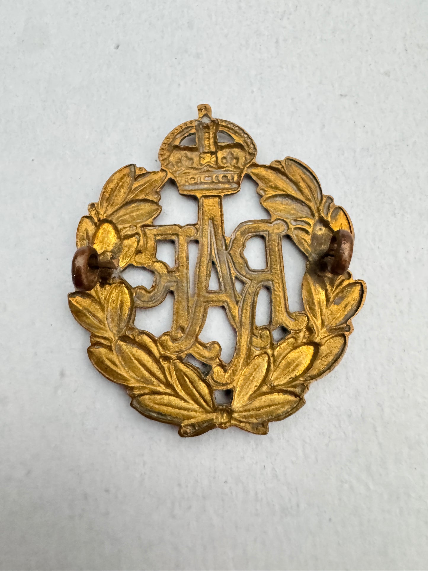WW1 British Royal Air Force Cap Badge (RAF)