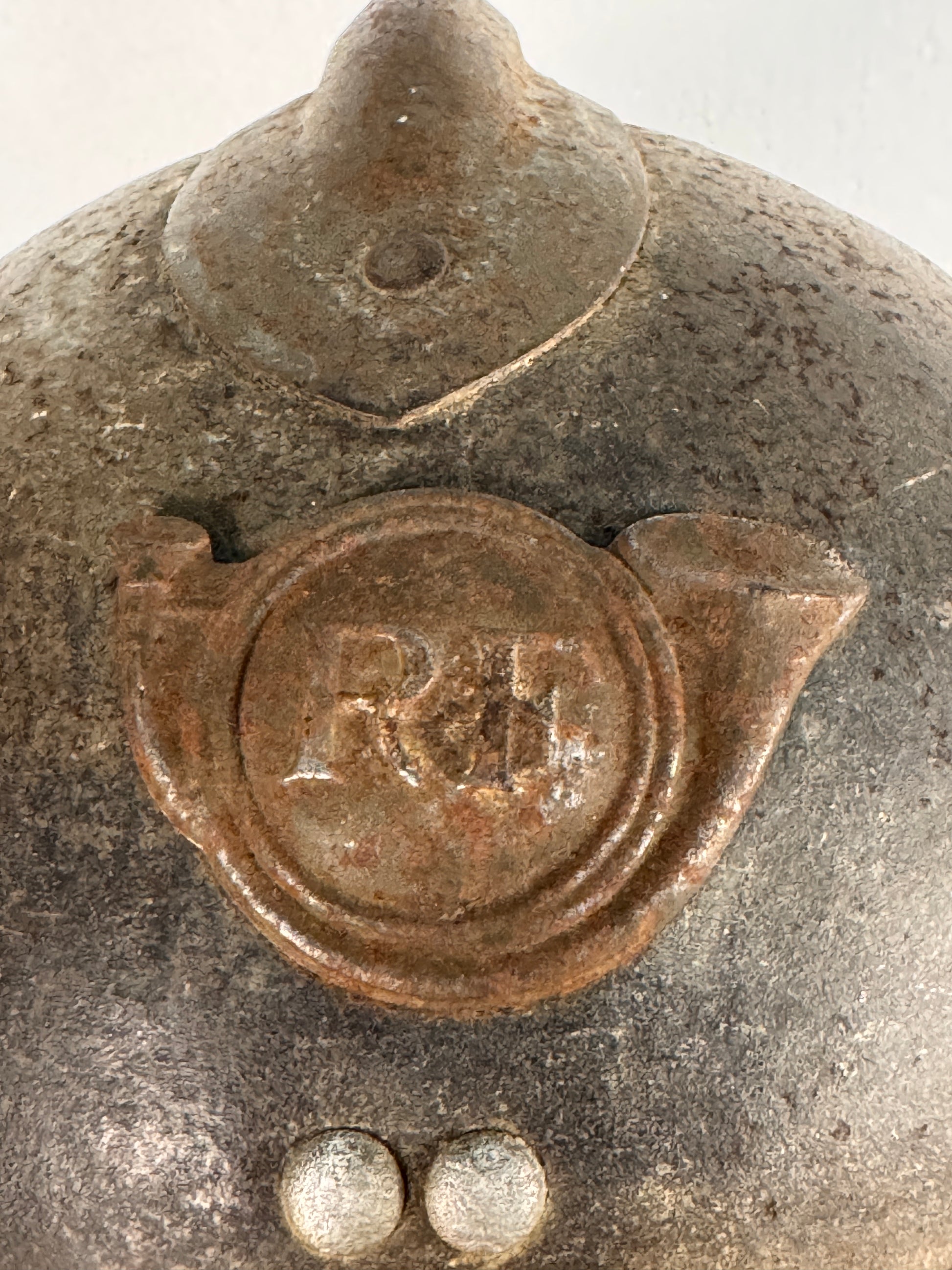Photo 3 of WW2 French M26 Adrian Helmet - Chasseurs / African Light Infantry RF - collectible militaria item