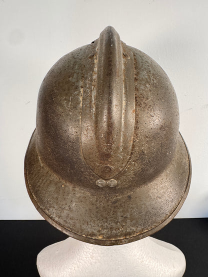 Photo 5 of WW2 French M26 Adrian Helmet - Chasseurs / African Light Infantry RF - collectible militaria item