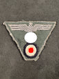 Photo 1 of WW2 German Army (Heer) M43 Trapezoid Cap Eagle - collectible militaria item